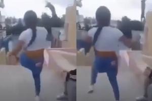 Μαθήτρια κλώτσησε γάτα