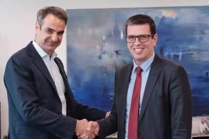 Κυριάκος Μητσοτάκης και Δημήτρης Καιρίδης