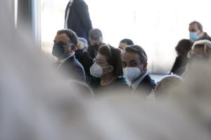 Λίνα Μενδώνη και Κυριάκος Μητσοτάκης