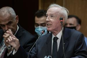 Ο Κωνσταντίνος Πλεύρης στο Εφετείο για τη δίκη της Χρυσής Αυγής