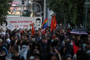 Πορεία για τον Ζακ Κωστόπουλο στην Αθήνα