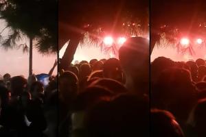 Χημικά στην συναυλία του Θανάση Παπακωνσταντίνου