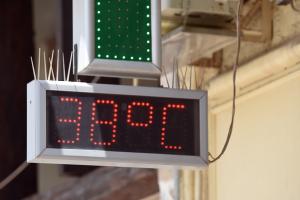 Θερμόμετρο ζέστη καλοκαίρι