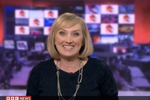 Τηλεοπτική παρουσιάστρια του BBC