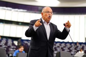 Ο Δημήτρης Παπαδημούλης στο Ευρωκοινοβούλιο