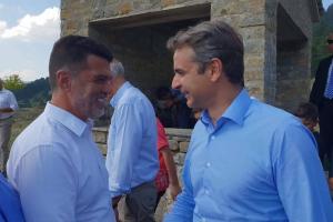 Ανδρέας Πάτσης και Κυριάκος Μητσοτάκης
