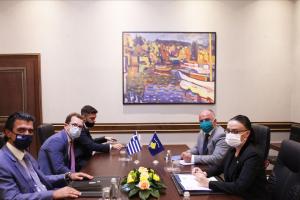 Ο Ανδρέας Πάτσης σε συνάντηση με την πρώην ΥΠΕΞ του Κοσόβου
