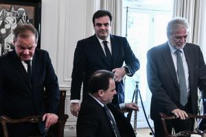 Ο Κυριάκος Πιερρακάκης στο υπουργικό συμβούλιο