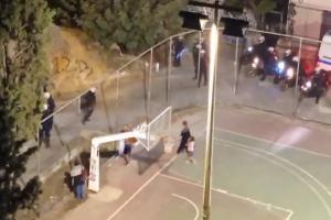 Αστυνομία σε γήπεδο μπάσκετ