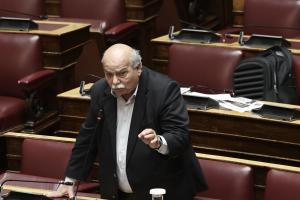 Ο Νίκος Βούτσης στη Βουλή