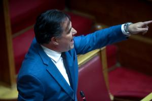 Ο Άδωνις Γεωργιάδης στη Βουλή