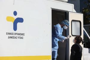 Κλιμάκιο του ΕΟΔΥ κάνει τεστ για κορωνοϊό