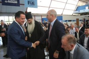 Ο Γιάννης Οικονόμου με τον Άδωνι Γωργιάδη