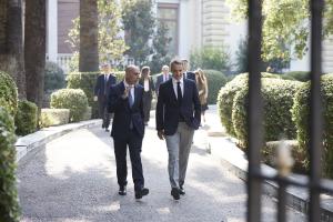 Κυριάκος Μητσοτάκης και Ιωάννης Μπρατάκος