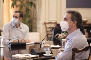 Κυριάκος Μητσοτάκης και Γρηγόρης Δημητριάδης