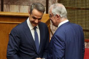 Κυριάκος Μητσοτάκης και Κώστας Τασούλας