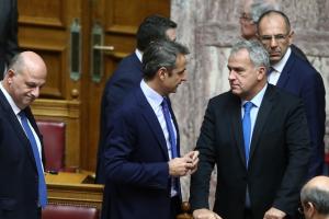 Κυριάκος Μητσοτάκης και Μάκης Βορίδης