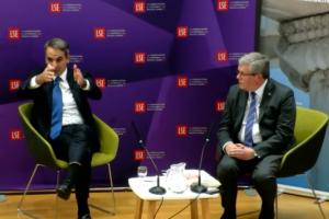 Ο Κυριάκος Μητσοτάκης στο LSE