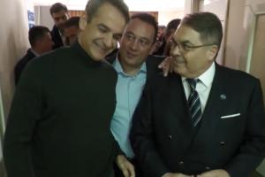 Κυριάκος Μητσοτάκης και Δημήτρης Καμπόσος