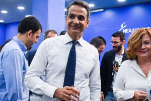 Κυριάκος Μητσοτάκης και Μαρία Σπυράκη
