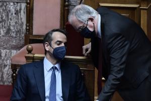 Κυριάκος Μητσοτάκης και Κώστας Τασούλας