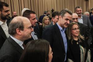 Κωστής Χατζηδάκης και Κυριάκος Μητσοτάκης