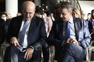 Κωστής Χατζηδάκης και Κυριάκος Μητσοτάκης