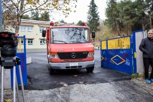 Πυροσβεστικό στο δημοτικό σχολείο στις Σέρρες