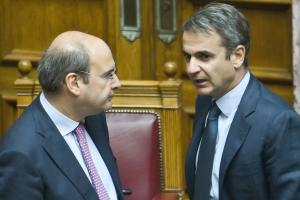 Κωστής Χατζηδάκης και Κυριάκος Μητσοτάκης