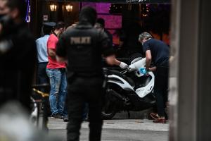 Αστυνομικός σε τόπο εγκλήματος στα Σεπόλια