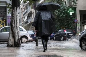 Βροχή καταιγίδα κακοκαιρία