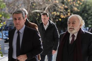 Ο Χρήστος Καλογρίτσας και ο Ανδρέας Λοβέρδος