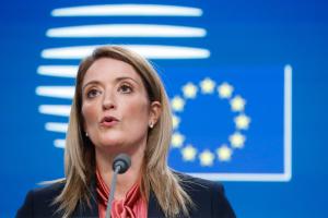 Η Roberta Metsola στο Ευρωπαϊκό Κοινοβούλιο