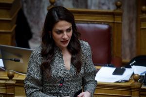 Η Δόμνα Μιχαηλίδου στη Βουλή