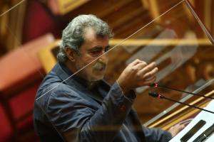 Ο Παύλος Πολάκης στη Βουλή