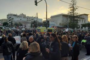 Διαδήλωση στο Ρέθυμνο