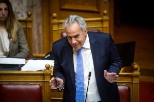 Ο Μάκης Βορίδης στη Βουλή