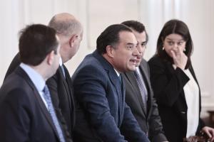 Ο Άδωνις Γεωργιάδης στο υπουργικό συμβούλιο