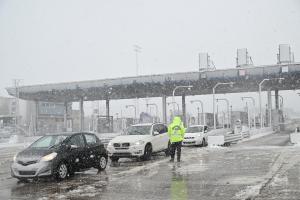 Έντονη χιονόπτωση