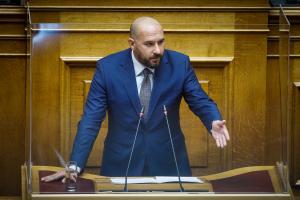 Δημήτρης Τζανακόπουλος στην Βουλή