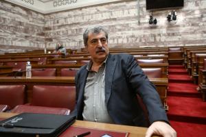 Ο Παύλος Πολάκης στη Βουλή