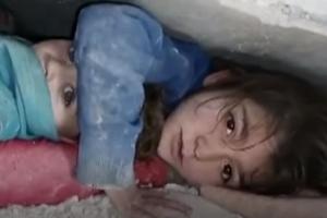 Τα δύο αδερφάκια από την Συρία που εγκλωβίστηκαν μετά τον σεισμό