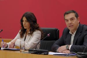 Πόπη Τσαπανίδου και Αλέξης Τσίπρας