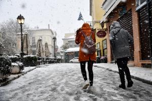 Χιόνια στην Αθήνα