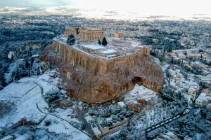 Χιόνι Ακρόπολη