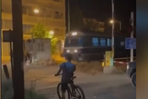 Αμύνταιο Φλώρινας διάβαση τρένο