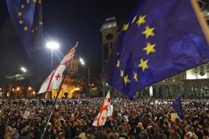 Διαδήλωση στη Γεωργία