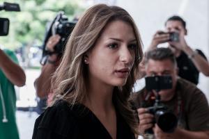 Η Γεωργία Μπίκα στην Εισαγγελία του Αρείου Πάγου