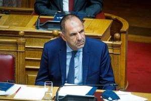 Ο Γιώργος Γεραπετρίτης στη Βουλή