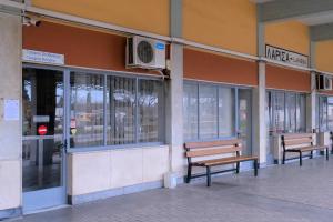 Τέμπη Λάρισα σιδηροδρομικός σταθμός